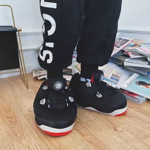 PANTUFLAS NIKE AIR JORDAN 4 RETRO BRED